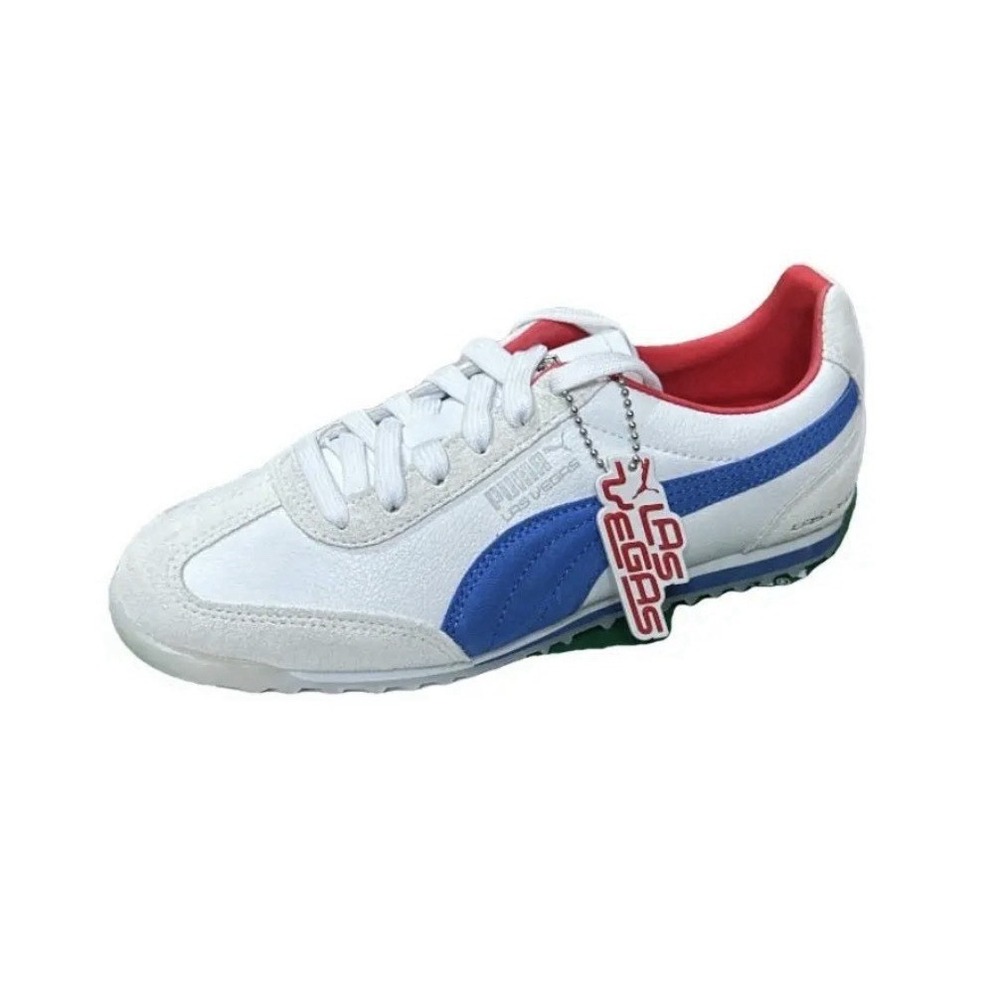 Puma Las Vegas Sneakers White Blue Red Women's US 8 New in Box‎ 404552-01